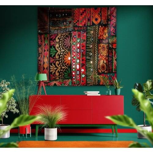 Morocco style Wall Tapestry Hanging Interior Design