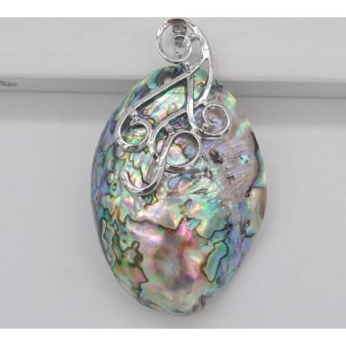 Natural New Zealand Abalone Shell Pendant Fashion Jewelry S153