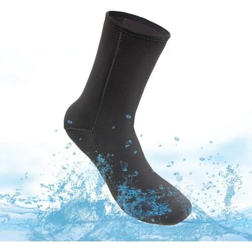 3mm Neoprene Diving Socks Wetsuit Boots Swimming Surfing Snorkeling Socks Water Sports Beach Warm Coldproof Shoes for Women Men