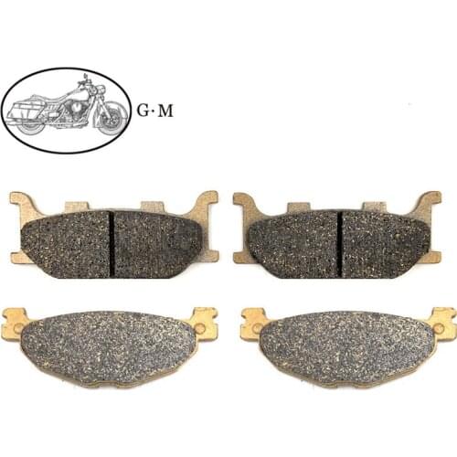 Motorcycle Front / Rear Brake Pads For YAMAHA CP250 Maxam/Morphus 2005 2006 2007 2008