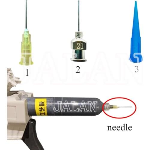 100pcs/bag glue needles only needles for phone glass frame back cover connect glue gun use