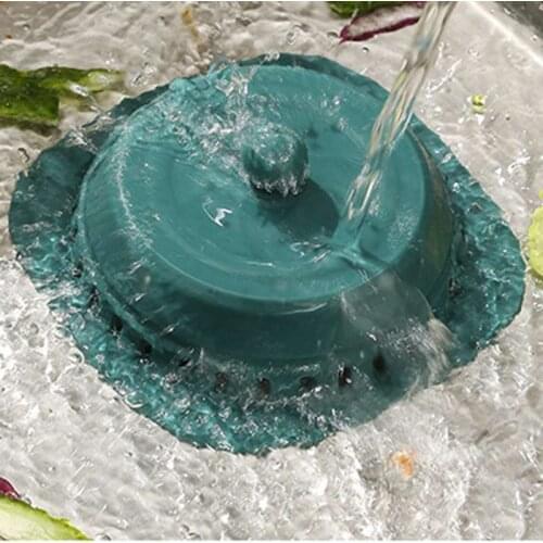 Silicone Bathroom Sink Strainer Drain Hair Catcher Bath Stopper Plug Sink Strainer Filter Shower Sink Strainer Plug for Kitchen