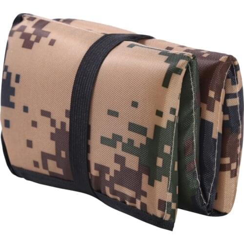 Folding Camping Mat Portable Outdoor New Oxford Cloth Waterproof Foam Sitting Pad Beach Mat Prevent Dirty Hiking Small Seat Pad