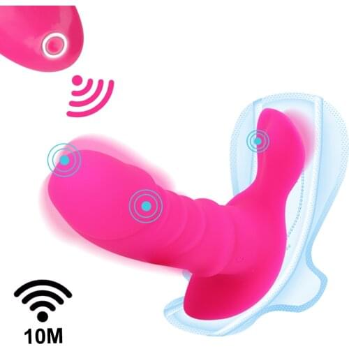 Panties Vibrators G Spot Vagina Clit Stimulate Vibrators for Women Orgasm Masturbator Remote Control 12 Speed