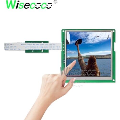 Wisecoco 4.1 inch 720*720 lcd screen display with touch function support connect computer display