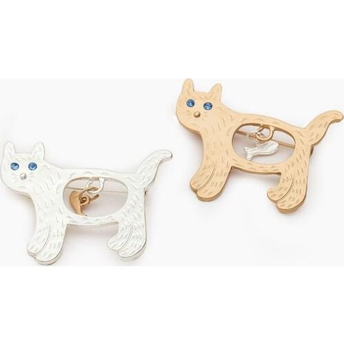 Wj.yao Gold Brooches For Clothes