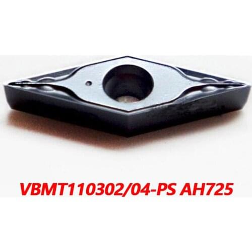 100% Original VBMT VBMT110302 PS AH725 VBMT110304 CNC lathe Insertion Carbide Insert Imported From Japan Efficient And Durable