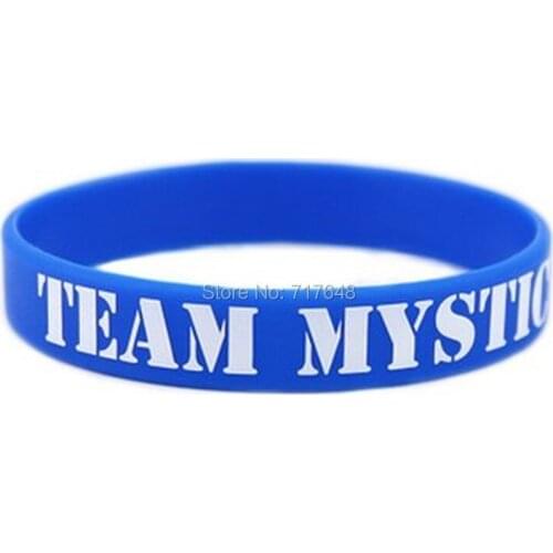 300pcs Team Valor,Team Mystic ,Team Instinct wristband silicone bracelets free shipping by FEDEX