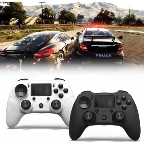 Bluetooth Wireless Game Controller Dual Vibration Easy Grip Gamepad Joystick For Playstation 4 PS4 Dualshock PC Android Laptops