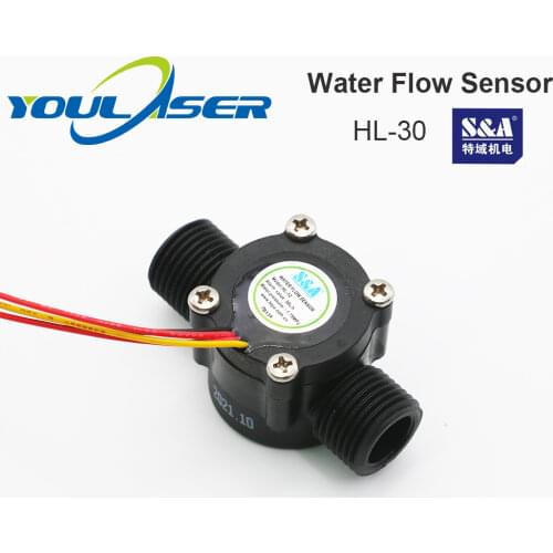 Water Flow Switch Sensor HL-30 for S&A Chiller for CO2 Laser Engraving Cutting Machine