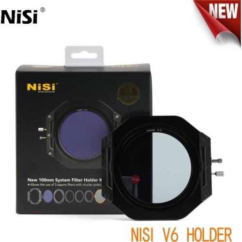 NiSi V6 100mm Filter Holder with Enhanced Landscape CPL Lens Cap