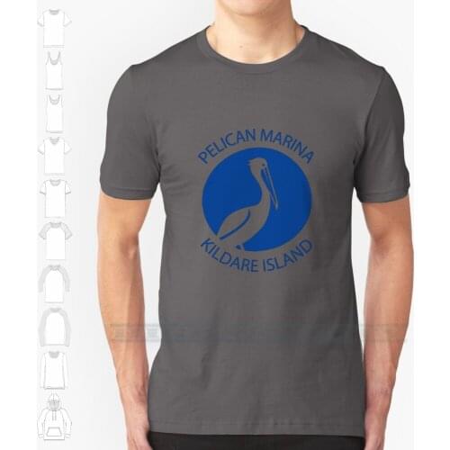 Pelican Marina Kildare Island - Tee - Stickers - Outer Banks - Pogues - Tribute - Obx - T - Shirts - Netflix Custom