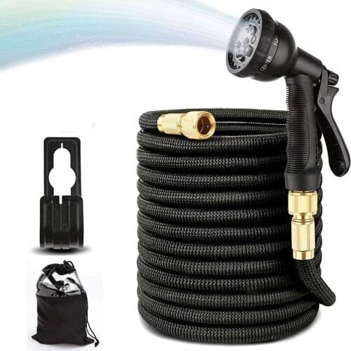 Expandable Magic Flexible Water Hose Pipe 25 -100FT Garden Watering Hose Garden Hose Irrigation Hoses Car Wash Hose EU Hose Pipe