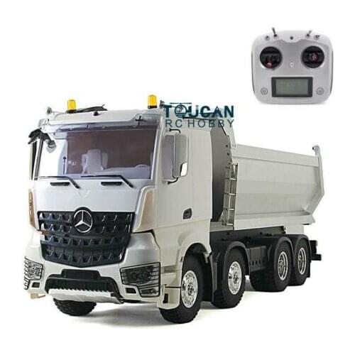 Hercules 1/14 RC 4Axles Metal Bucket Dumper Truck Tractor ESC Radio THZH0006-SMT4