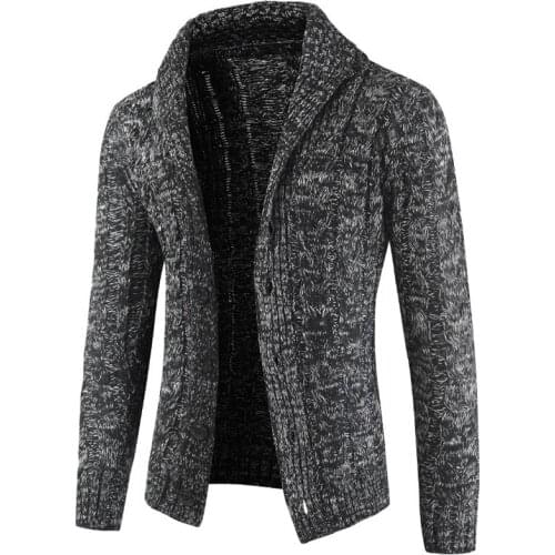 Mens Autumn Casual Sweaters Winter Jacket Men Knitted Cardigan Fashion Loose Sweater Men Warm Plus Size Casual Knitwear Tops