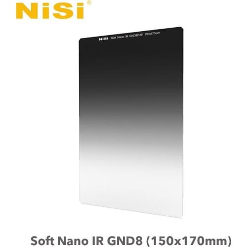 NISI 150x170mm NANO MC IR Soft GND4(0.6) GND8(0.9) GND16(1.2) GND32(1.5) Graduated Neutral Density ND Filters Optical Glass