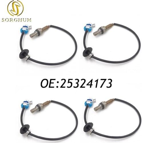 New 4PCS Oxygen Sensor O2 Lambda Sensor AIR FUEL RATIO SENSOR For mitsubishi BYD 4G15 F3/ F3R 1.5/ 1.6 25324173