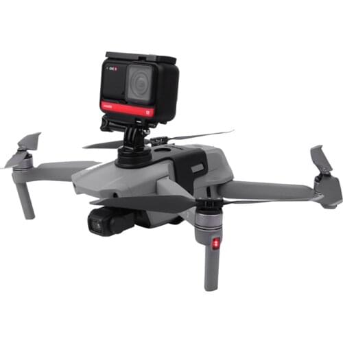 Conversion Bracket For osmo Action camera & Gopro Hero 4/5/6/7/ 8 camera Mount Holder for DJI Mavic air 2 Drone