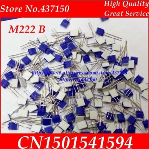 10PCS 50PCS 100PCS Class A PT100 PT1000 Film Resistance M222 Platinum Resistance Platinum Thermal Resistance