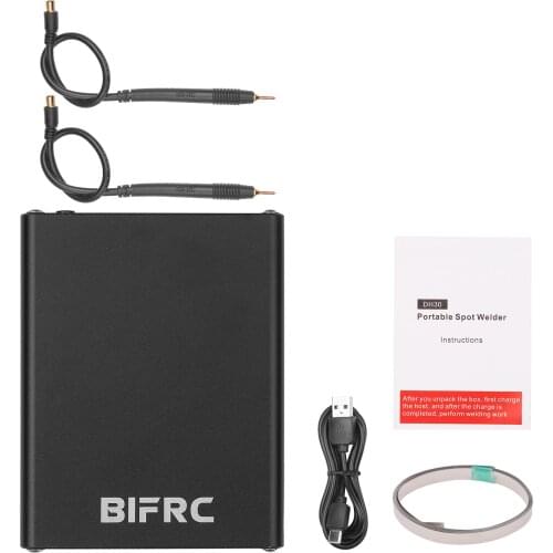 Spot Welding Pen Spot Weld Kit Mini Spot Welding Machine for Lithium Battery 30-gear with Split-type Welding Pen 2M Nickel Sheet