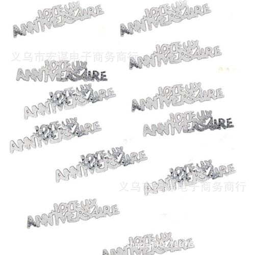 Happy Birthday/French/15 grams Sequins PVC Flat for DIY Card Making Craft Color Collection