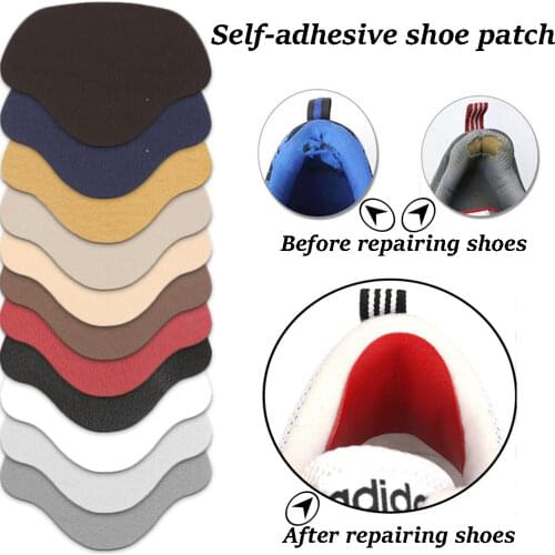 Sneakers Insoles Heel Repair Subsidy Viscose Shoe Hole Shoemaker Stickers for Shoes Sports Lining Sticky Heel Anti-Wear