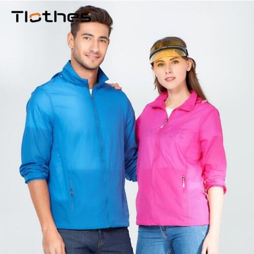 Ultra-Light Nylon Jacket Men Women Summer Thin Hooded Jacket Women Windbreaker Skin Coat High Quality Sunscreen Beach Jackets