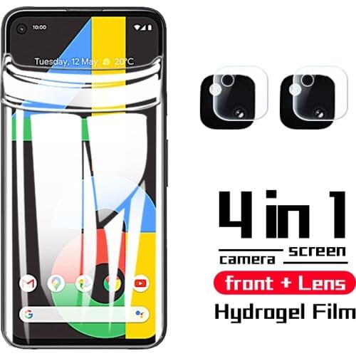 Explosion Proof Coverage Hydrogel Soft HD Film Screen Filme for Google Pixel 5 4A 5G Thin Anti- Scratch Protector Lens Glass