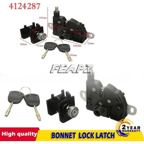 8T1A16700AA 4956236 4124287 BONNET HOOD LOCK LATCH FOR FORD TRANSIT MK6 MK7 2000-2014 CONNECT 2002-2013