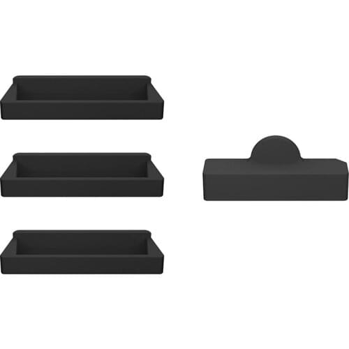 3+1 Silicone Dust Plug Cover Body Protector Battery Terminal Charging Port Prevent Short Circuit for DJI MAVIC 2 PRO ZOOM Drone