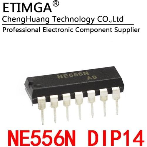 5PCS/LOT Original NE556N NE556 DIP-14
