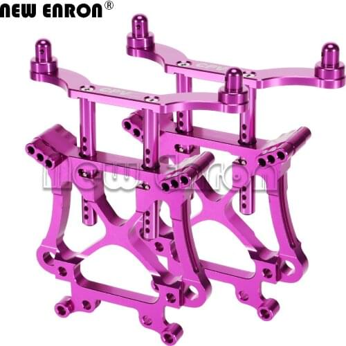 #85234 85060 4Pc Aluminum Front Rear Shock Damper Tower Plate Body Post Set For RC Car Parts HPI Savage X XL FLUX HP 4.6 5.9 4.1