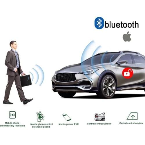 Car Accessories Keyless Entry Door Lock with Handle Car Alarm System Auto Start Central Locking Car Automatic Trunk Opening