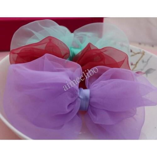 Free Shipping Diy Handmade Quality Large Double Layer Bow Hair Accessory Bag Decoration Material