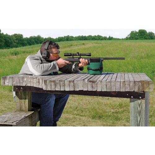 Shooting Rear Gun Rest Bag Set Portable Front & Rear Rifle Target Hunting Bench Unfilled Stand Hunting Gun Accessories New