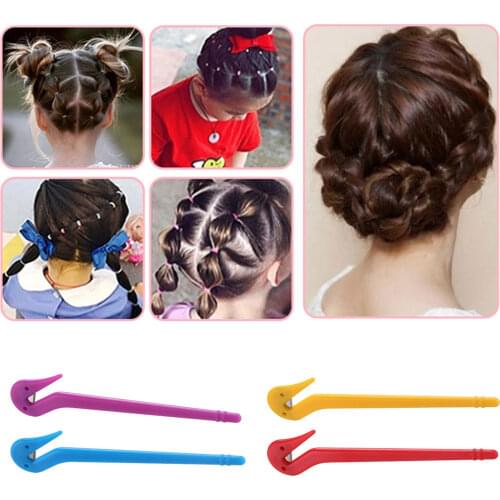 Fashion Durable Hair Bands Rubber Cutter For Girls Kids DIY Hair Styling Headwear Rubber Band Cutting Tool Hair Accessories