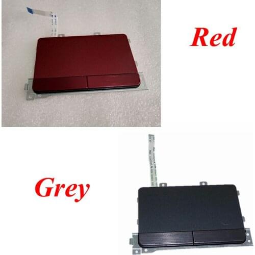 GZEELE New for Dell Inspiron 14Z 5423 Red grey Touchpad Mouse Button Board - 56.17534.001 56.17524.621 Touchpad + Mouse Buttons