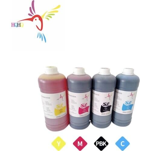 4Colors/Set 1000ml Pigment Ink For HP 843B PageWide XL 4000 Printer Water Based Bulk Refill for Cartridge Printing