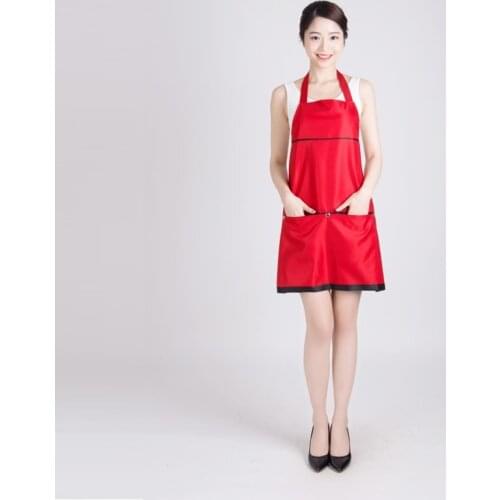 1pcs Professional Hairdressing Apron Button Hair Cutting Bib Barber Home Styling Salon Hairdresser Waist Cloth