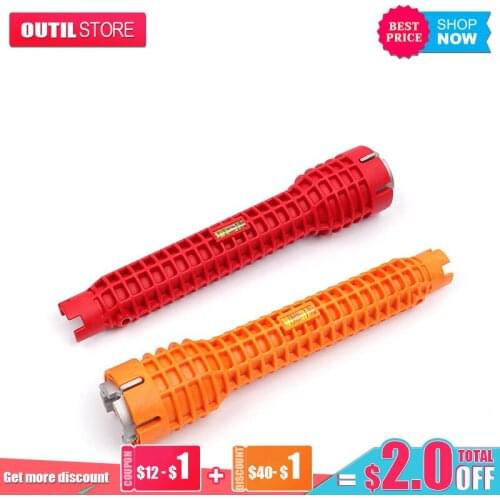 Realmote Multifunctional Household Wrench Tool For Faucet And Sink Installer Removal Kitchen Bathroom Plumbing Water Pipe