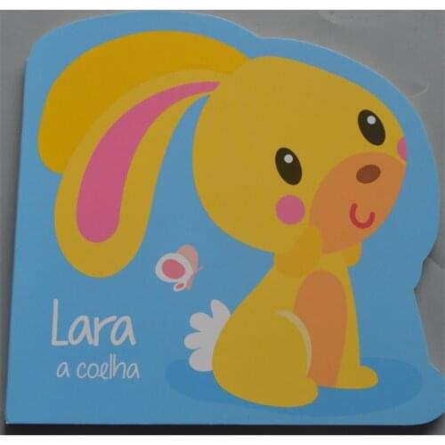 Parent Child Kids Baby Portuguese English Story Original Book Early Education Enlightenment Lovely Cute Picture Cardboard Book