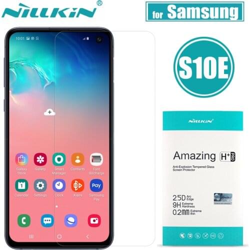 Nilkin for Samsung Galaxy S10E Tempered Glass Screen Protector Nillkin 9H H Plus Pro Clear Protective Film for Samsung S10e