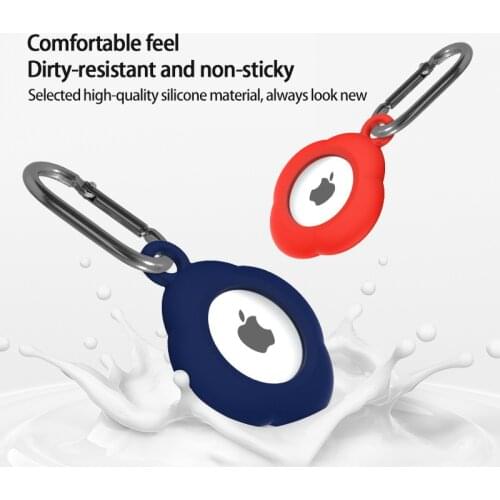 Protective Cover For Apple Airtags Bluetooth-compatible Wireless Tracker Carry Case Anti-lost Device Protector Shell For Airtag