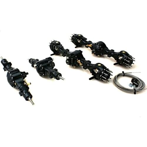 1/14 Rc Truck Tamiya Tractor Axle Small Car Bridge Egg Series Flange Differential Lock Bridge Dump Truck Arocs Model LESU