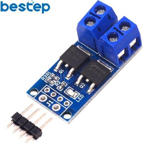 15A 400W MOS FET Trigger Switch Drive Module PWM Regulator Electronic Switch Control Panel DC 5V-36V High Power Module