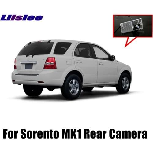 LiisLee Car Reversing image Camera For KIA Naza Sorento 1999~2006 High Quality Night Vision HD WaterProof Rear View back up CAM