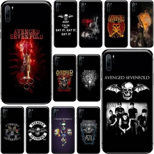 Avenged Sevenfold Phone Case For Huawei honor Mate P 9 10 20 30 40 Pro 10i 7 8 a x Lite nova 5t Soft silicone funda