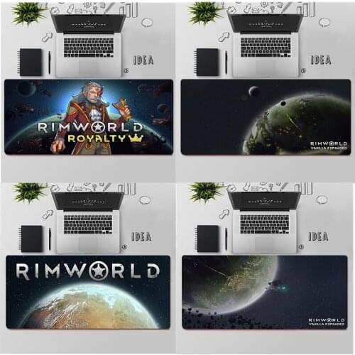 Gaming Mouse Pad Large Mouse Pad PC Gamer Computer Mouse Mat Big Mousepad Keyboard Desk Mat XXL Laptop Carpet RimWorld Mause Pad