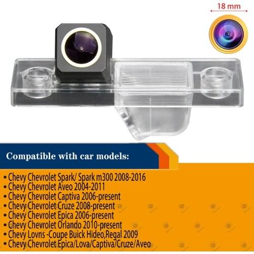 Rear View Reversing Backup Golden Camera for Chevy Chevrolet Captiva Cruze Aveo Lacetti Epica Lova Spark HRV HD 1280x720p Camera