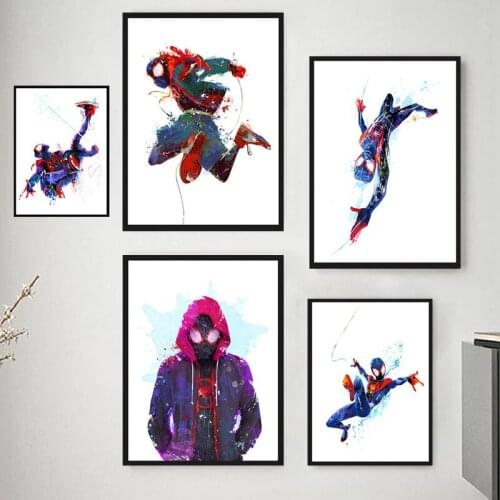 Marvel Avengers Poster Superhero Print Canvas Painting Prints Anime Picture Art Wall Decoration Boy Room Living Room Decoration